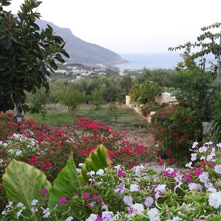 Chrissi'S House With Garden And Sea View Zerviana Villa Kissamos Luaran gambar