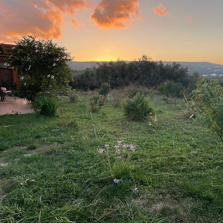 Chrissi'S House With Garden And Sea View Zerviana Villa Kissamos Luaran gambar